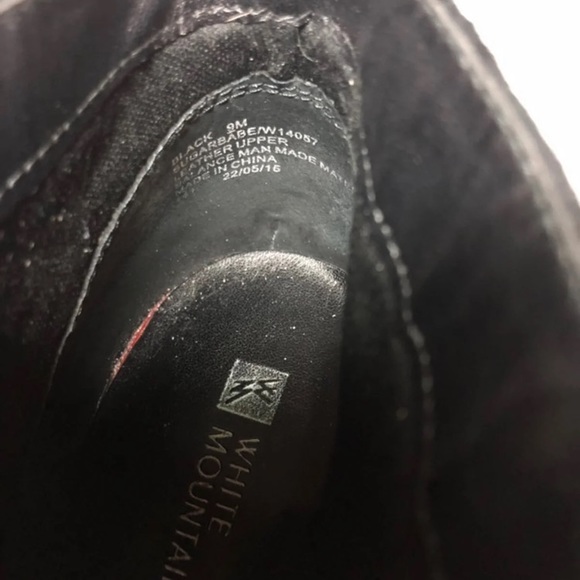 Heeled Ankle Booties Lace Up Combat Sole - Picture 4 of 8